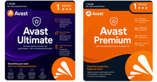 Avast Premium  AvastUltimate 2026 - 1 or 2 years for 1-10 devices