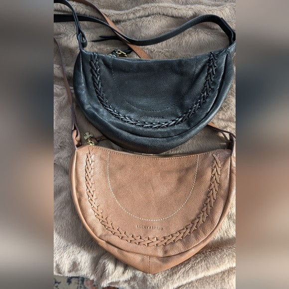 Lucky Brand Seth Leather Crossbody Bag