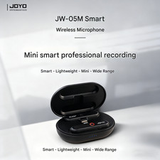 JOYO JW-05M Smart Wireless Microphone: Professional Noise Reduction for Live