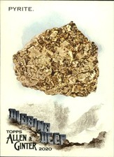 2020 Topps Allen & Ginter #DD-8 Pyrite Digging Deep