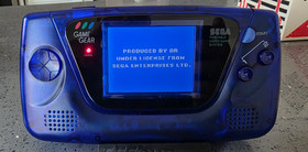 Sega Game Gear Upgraded - IPS Screen Upgrade, Stereo Sound, & USB-C Rechargeable