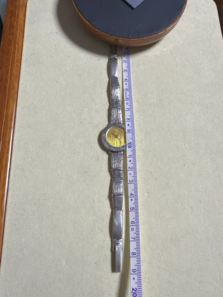 ARS Armbanduhr Silber 925/ Gold 750 Designeruhr Atelier Reister Straubenhardt - Bild 2 von 4