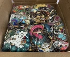 19lbs+ Lot of Vintage to Now WEARABLE Mixed Costume Jewelry Box Bulk Resale #5!