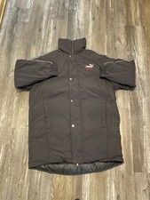 PUMA King Oversized Puffer Full Zip Jacket Black Casual Outerwear Men Sz XXL