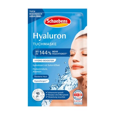 Schaebens Tuchmaske Hyaluron, 1 Stk