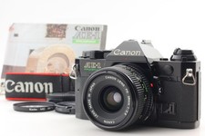 MINT Canon AE-1 Program Film Camera Black New FD 28mm F2.8 Lens From Japan