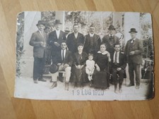 FOTO 19 LUGLIO 1920 - BAGNI DI MONTECATINI PISTOIA - STAB. LA REGINA DELLE ACQUE