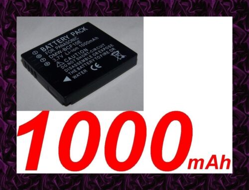 ★★★ "1000mA" BATTERY Type DMW-BCF10E/S009 ★★★ For PANASONIC LUMIX DMC-FX700 - Picture 1 of 1