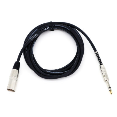 3 m Audio Kabel XLR male 6,3 mm Klinke stereo XLR Klinke Kabel symmetrisch 3m