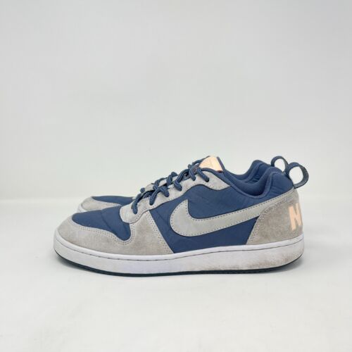 Nike Court Borough Low Premium Armory Blue Athletic Casual Shoes Women's Size 9 - Picture 2 of 10
