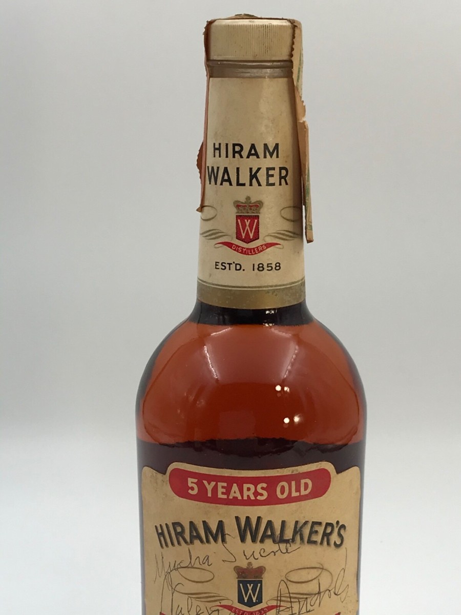 ウイスキー Hiram Walker's Ten High Ten 10 Years Old Hiram Walker`s Ten High Ten Kentucky Straight Bourbon
