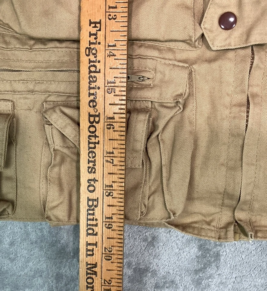 Vintage Oshman's Men’s Vest Duck Hunting Skeet Shooting Khaki Hunting - Size L - Image 4 of 4