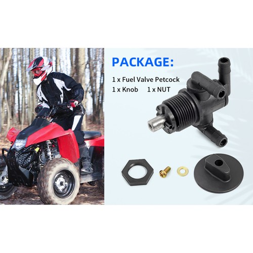3-Way Fuel Shutoff Valve Petcock For Polaris Sportsman 400/500/600/700 Magnum - Picture 6 of 7