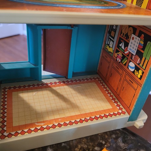 Vtg 1974 Fisher-Price Sesame Street #938 Little People Play Family Set W/ Ladder - Picture 13 of 24