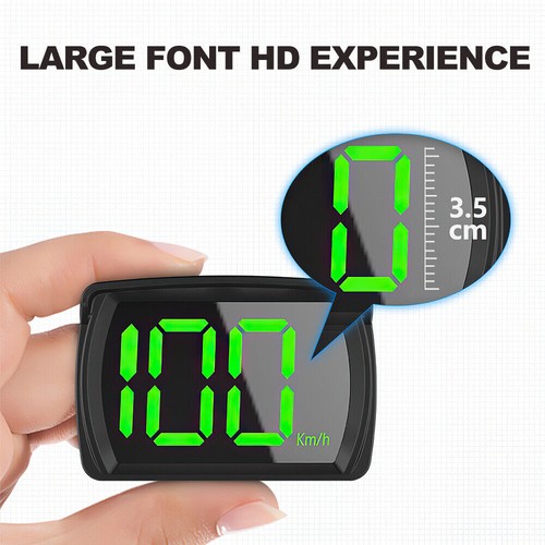 Car Digital GPS Satelite Speedo Speed KMH HUD Head Up Display Universal - Picture 9 of 11