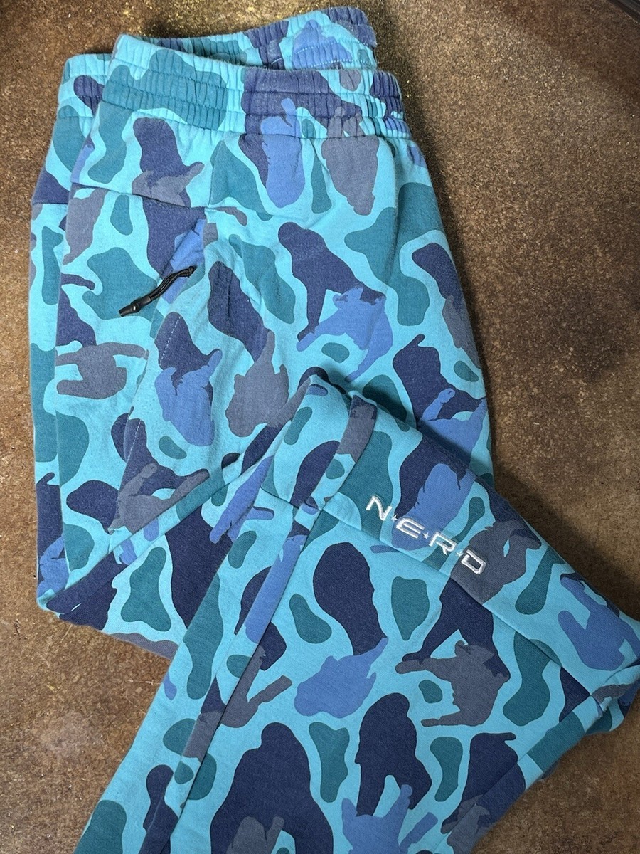 Adidas ZNE Blue Glow Striker Sweat Pants Camouflage DG8619 Men’s M  Camo
