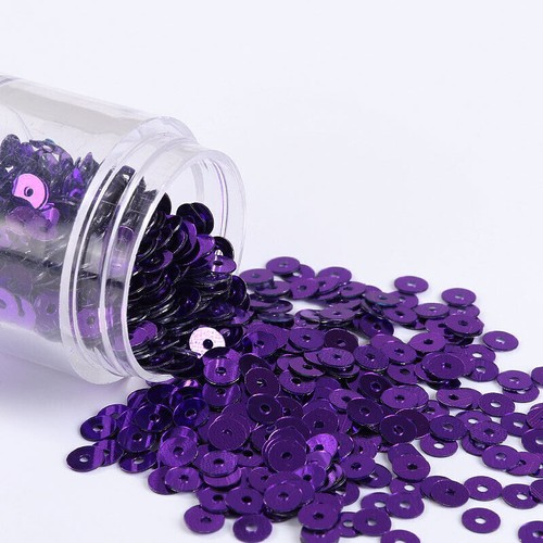 80000pc 20 Colors Flat Round Loose Sequins Paillettes Sewing Craft Accessories - Picture 3 of 29