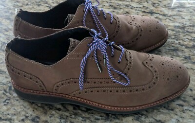 Cole Haan Morris Wingtip Oxford Men\'s Dress Shoe Size 10.5 M Brown Lace-up Men main image 2