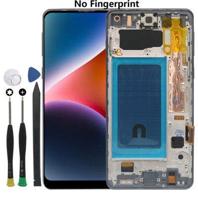For Samsung Galaxy S10 G973F 6.1'' LCD Display Touch Screen Digitizer Assembly