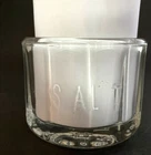Vintage Anchor Hocking Fire King Clear Glass Salt Dip/Cellar/Jar Without Lid
