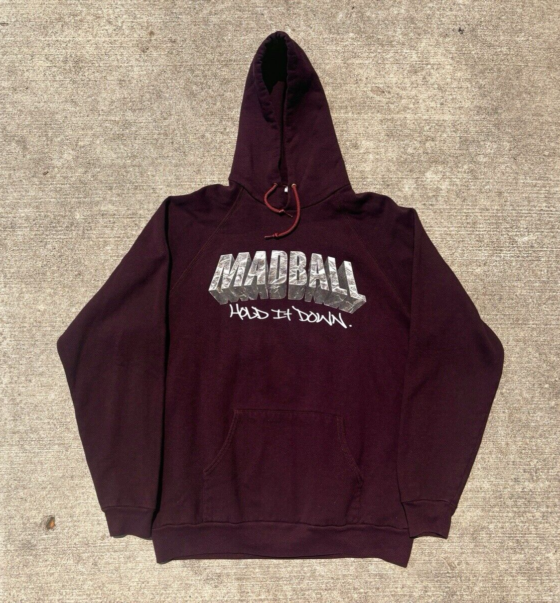 Vintage Madball Hold it Down Hoodie NYHC Hardcore Sick Of It Vintage Madball Hold it Down Hoodie NYHC Hardcore Sick Of It