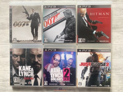 SONY PS3 007 Quantum Of Solace & Bloodstone & Hitman & Kane & Lynch Just Cause 2