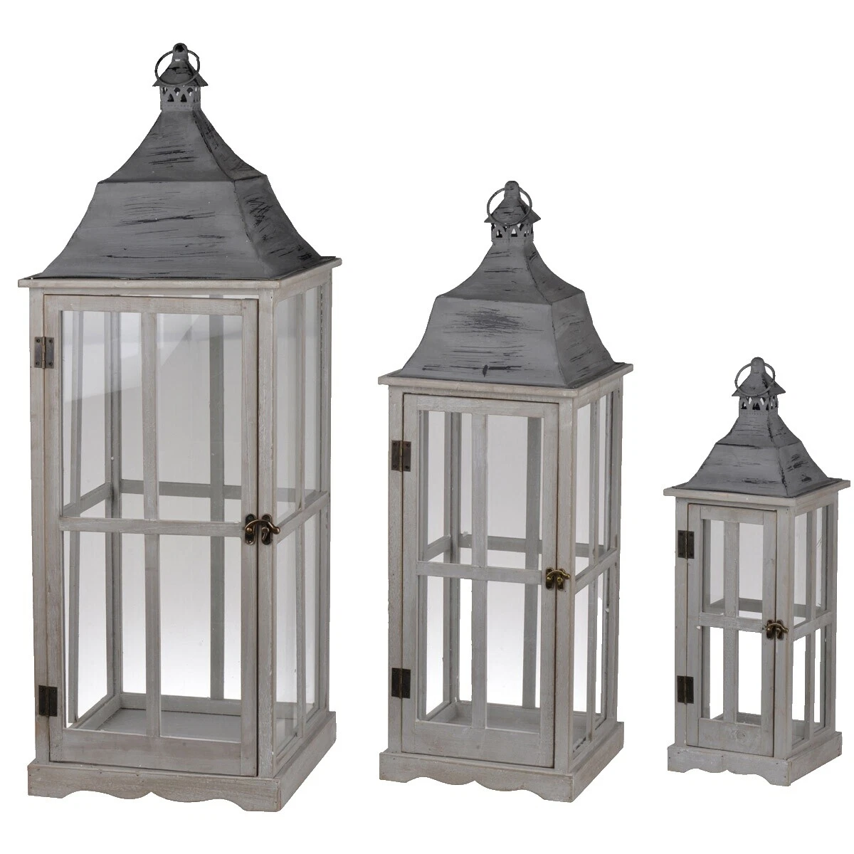 Wooden House Candle Holders & Accessories