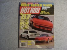 Hot Rod Magazine 1986 October VINTAGE Hot Rods and Custom Cars