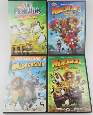 The Complete Madagascar 3 Disc Collection + Bonus DVD Madagascar 3