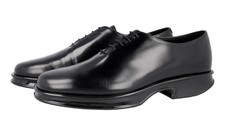 PRADA Leather Sienna Runway Oxford Shoes - 2EG450 - Black - US 8.5 EU 41,5