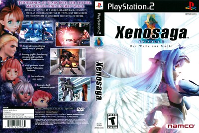 Xenosaga ゼノサーガ episode2 販促ポスター 2枚 B2 ゼノサーガ