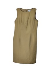 Ann Taylor Loft stretch size 8 dress tan camel khaki