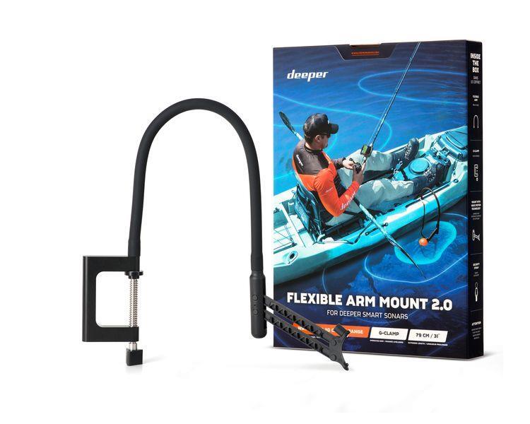 Deeper Fishfinder Flexible Arm Mount / Fishfinder Accessory