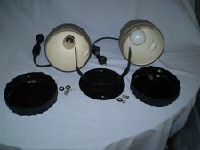 VINTAGE PAIR KODAK DARK ROOM LIGHT.DEVELOPING LIGHT.PHOTOGRAPHIC LIGHT  Stand