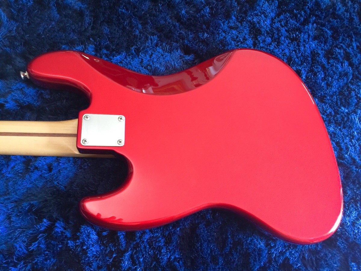 JAZZ BASS Candy RED by FujiGen Classic Japanese Crafted Pro Level