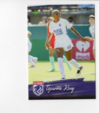 2021 Parkside NWSL Vol. 2 Tziarra King RC #164B Update Variations Ol Reign SP