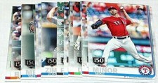 2019 Topps Series 1, 2, & Update * 150th Anniversary Parallel - Pick From Menu