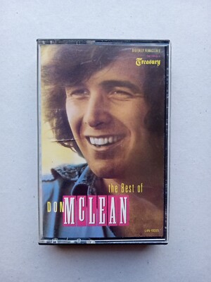 Don McLean The Best Of Cassette tape 1987 EMI L4N 10335 American Pie, Vincent 