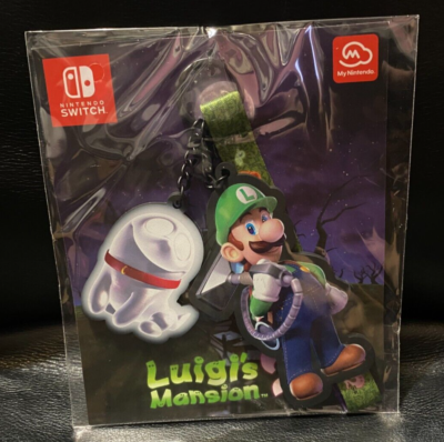 Keychain Luigi's Mansion Pre Order Bonus Canada Luigi's