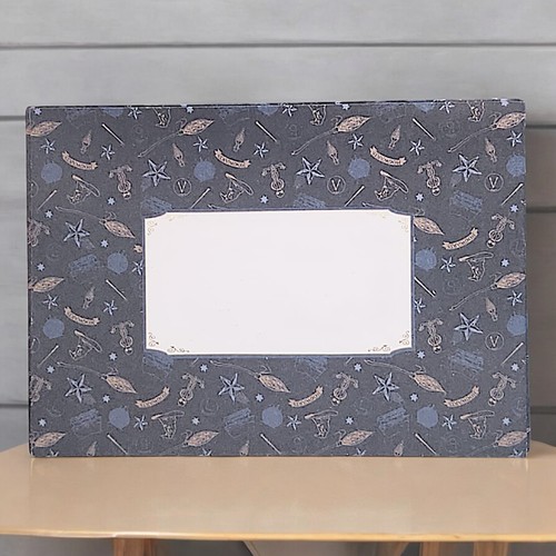Juego de papelería temática Wizard con 4 sellos de cera cuaderno y bolígrafo autobús caballero - Imagen 11 de 22