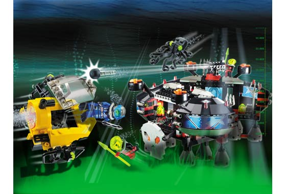 NEW LEGO Mission Deep Sea Underwater Base AT Submarine Ocean Set