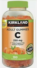 Kirkland Signature Vitamin C 250 mg,180 Adult Gummies