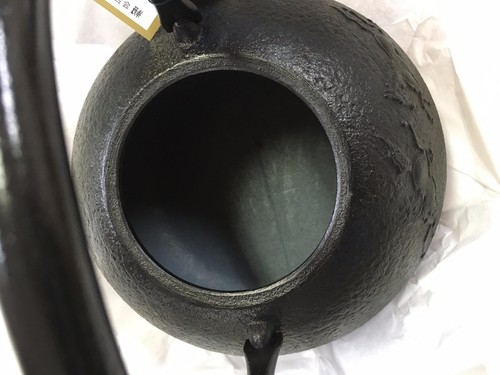 Nanbu Tetsubin - Umahada (Pferdehaut) 0,8 L - Japanischer Gusseisen Teekanne Wasserkocher - Bild 2 von 5