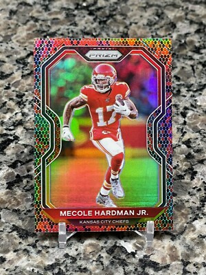2020 Panini Prizm Mecole Hardman Snake Skin Case Hit Chiefs SSP