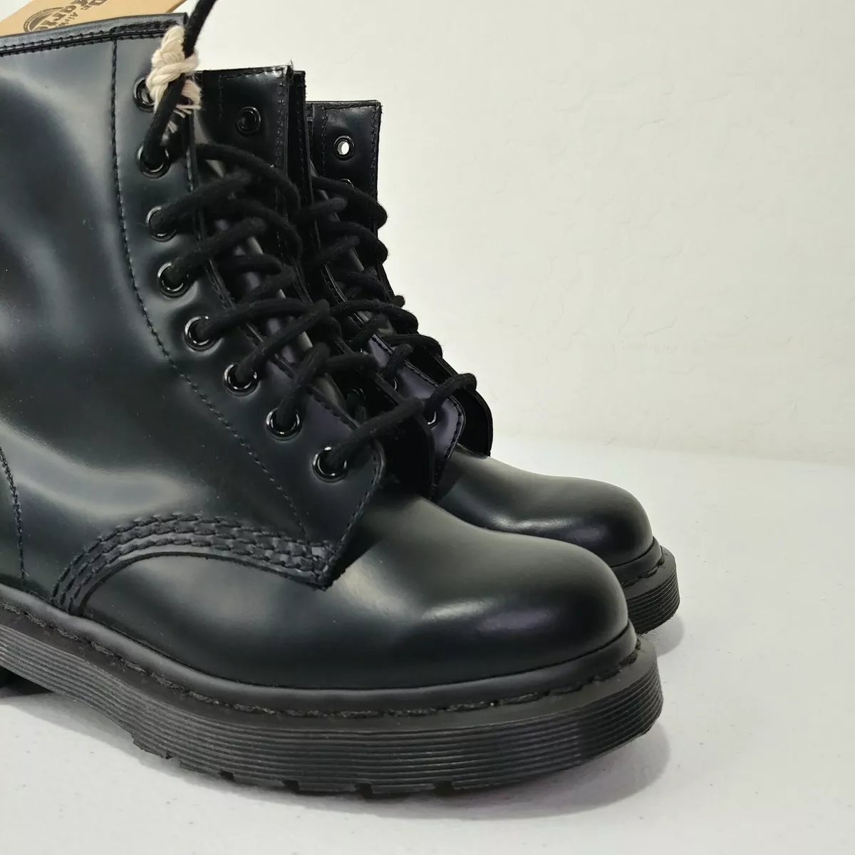 1460 mono smooth leather lace up boots cheap