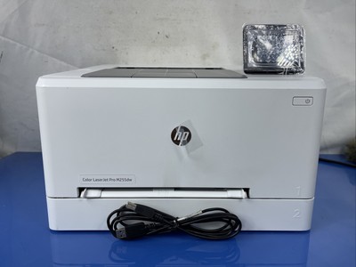 HP LaserJet Pro M255DW Wireless Duplex Color Printer Touchscreen USB Cable Toner