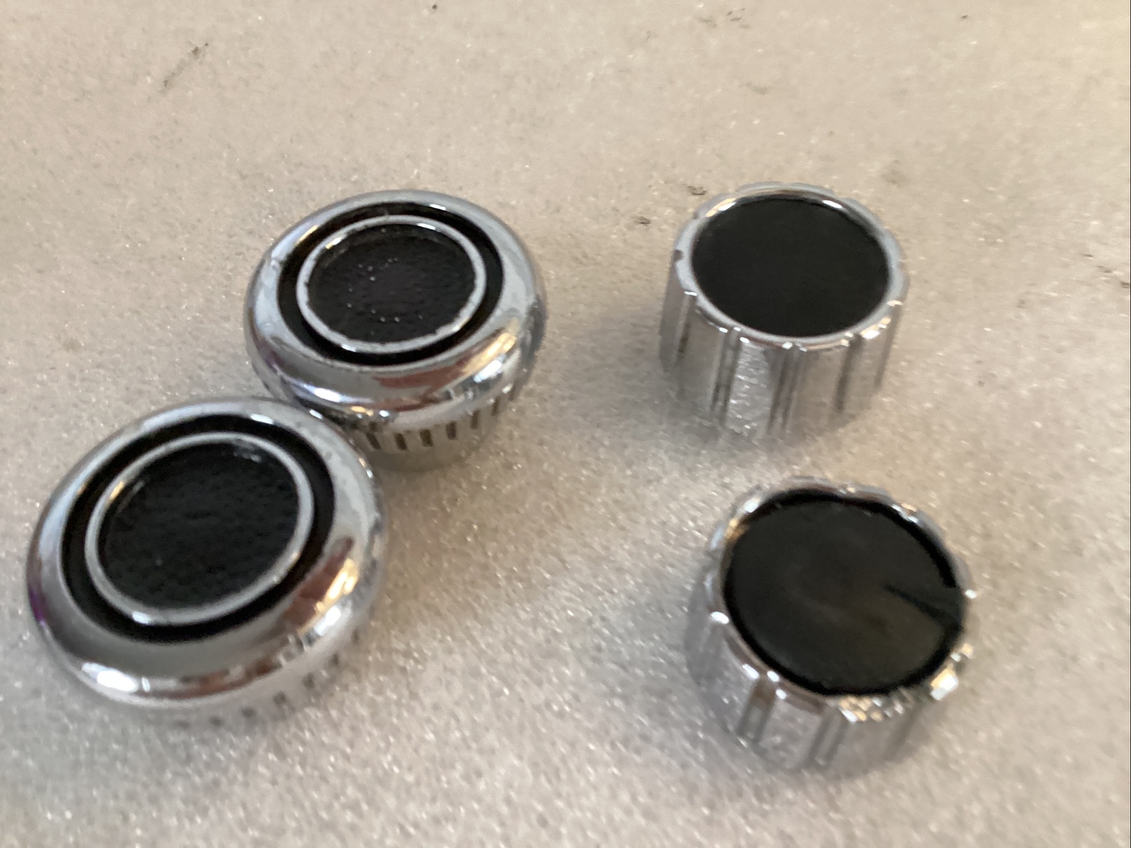 Vintage Car Radio Knobs Set F 15