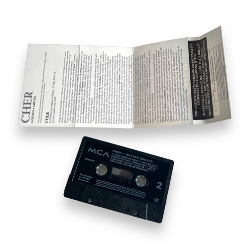 Cher Golden Greats Cassette Tape Album MCMC 5019 RARE Great Condition 1991 - Picture 4 of 14
