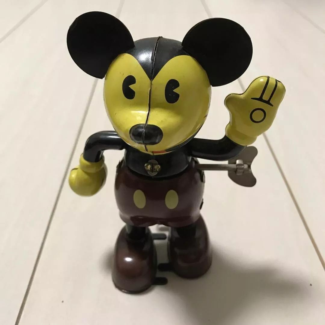 Vintage mickey mouse wind up toy 2025