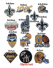 NFL New Orleans Saints Logo Patch sport Embroidery ,Iron ,Sewing on Fabric